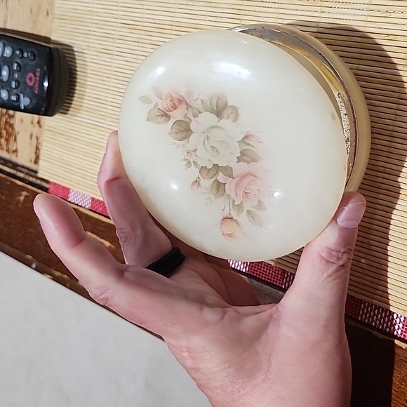 Rose marble jewelry box - Picture 1 of 1